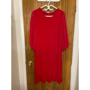 Joseph ribkoff red dress size 16
